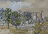 London Park by William Cheesman, 1879, watercolour, offered Jul 2022