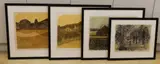 Winter Paddock (2)’ 27/50, Glynde by Robert Tavener, pencil, sold Jul 2022