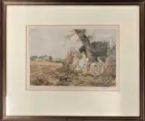 After Myles Birkett Foster by Louise Pierre Henriquel, engraving, offered Dec 2022
