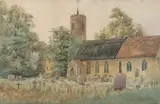 Near Beccles by Charles H. Harrison, watercolour, sold Nov 2022