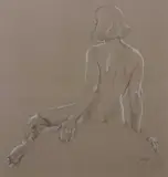 Inverno by Ruthli Losh, pastel, sold Nov 2022