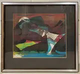 Abstract mixed media by Dorothy Ransome, mixed media, sold Nov 2022