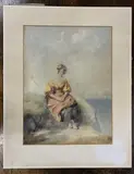 Untitled by Helen B. Bourne, watercolour, sold Nov 2022