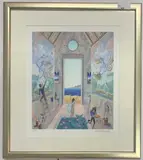 Temple of the Graces by Thomas McKnight, giclee, sold Nov 2022