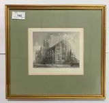 Lincoln Cathedral - South East View by Benjamin Winkles, engraving, sold Nov 2022