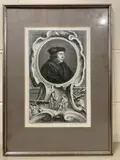 Portrait of Thomas Cromwell by Jacobus Houbraken, engraving, sold Nov 2022