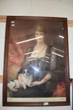 Hrh the pricess of wales, framed and glazed by Lithograph Print, LITHOGRAPH, sold Nov 2022