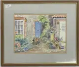 Blakeney by Kit Nicol, watercolour, sold Oct 2022