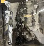 Untitled by Brüer Tidman, oil, sold Oct 2022