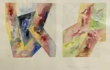 Untitled by Jean-Marc Scanreigh, watercolour, sold Oct 2022