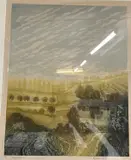 Daybreak' etching by Robert Barnes, etching, offered Oct 2022