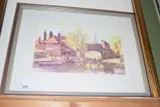 Signed in pencil in the mount, no 182 of 500 by Print Of Pulls Ferry, PRINT, sold Oct 2022