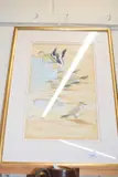 'little pratincoles, pernem n goa, india', signed ll by Frank Jarvis Watercolour, WATERCOLOUR, sold Oct 2022