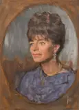 Study of a female figure in an interior by George Weissbort, oil on canvas, sold Jun 2024