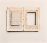 Pages I (Samuel Beckett) by Michael Hasted, lithograph, sold Jun 2024