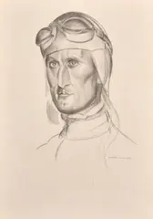 Wing Commander Orlebar, and three further lithographs, edition of 200, each 14" x 10" (36 x 26cm), (4) by Wyndham Lewis, print (other), sold Jun 2024