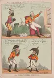 All for Love or a Scene at Weymouth by Thomas Rowlandson, engraving, sold Jun 2024