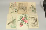 BAIREI KONO (1844-1895) & OTHERS: BIRDS AND FLOWERS, seven late 19th century Japanese woodblock prints, (7) by Shodo Kawarazaki, print (other), sold May 2024