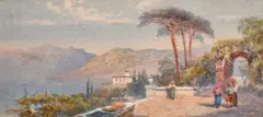Untitled by Charles Rowbotham, watercolour, sold Apr 2024