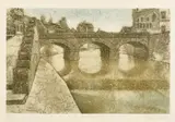 The Loir at Vendome by Valerie Thornton, etching, offered Mar 2024