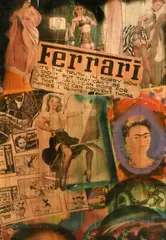 s Say (Ferrari), retro memories of an artist's life, fruitwood with applied silkscreen by Pietro Psaier, print (other), offered Mar 2024
