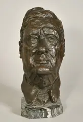 With by Samuel Tonkiss, bronze, sold Mar 2024