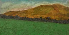 Cumbrian Fells by John Emanuel, oil on board, sold Feb 2024