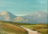 Near Molls Gap, Ring of Kerry by Patrick Walsh, oil on canvas board, sold Jan 2024
