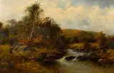 On the Lugny by Thomas Scott Callowhill, 1885, oil on canvas, sold Jan 2024