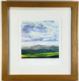 limited edition artists proof (5/250) screenprint - 'Snowdonia Range', signed, by Stan Rosenthal, screenprint, sold Apr 2022