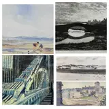 Untitled by Carloe Randall limited edition, etching, offered Apr 2022