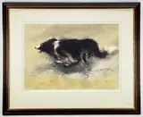 Print - sheepdog by William Selwyn limited edition, print, sold Mar 2022