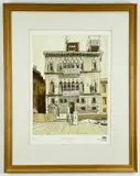 Palazzo Nani by Tom Jones limited edition, etching and aquatint, offered Mar 2022