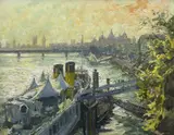 Untitled by Tessa Spencer Pryse, oil, sold Mar 2022