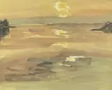 Print by Kyffin Williams Ra limited edition, pencil, sold Mar 2022