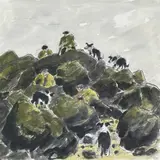 Colour print by Kyffin Williams Ra limited edition, print (other), offered Mar 2022