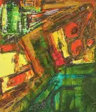 Morfa Rhuddlan 718 by Paul Luckock, oil on paper, offered Feb 2022