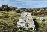 Untitled by Anwen Roberts, 2010, oil on canvas, sold Jan 2022