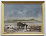 Untitled by Godwin Bennett, oil on board, sold Dec 2021
