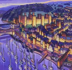 A coloured limited edition by Jim Edwards, print, sold Nov 2021