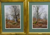 Burnham Beeches by Walter Bootle, oil, sold Nov 2021