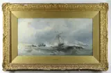 A dramatic by Edward Duncan, 1873, watercolour, sold Nov 2021