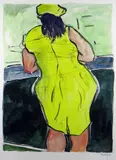 Drawn Blank' series by Bob Dylan, giclee on paper, sold Nov 2021
