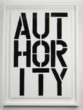 Authority (Black Book) by Christopher Wool, screenprint, offered Nov 2021