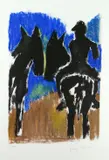Untitled by Josef Herman Obe Ra limited edition, lithograph, sold Nov 2021