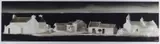 Print - Pembrokeshire village of whitewashed houses by John Knapp-Fisher limited edition, print, sold Nov 2021