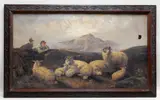 Untitled by John W. Morris, oil on canvas, sold Oct 2021