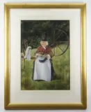 Untitled by Henry J Lyon, watercolour, offered Oct 2021