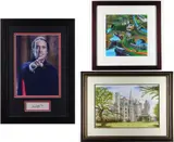 Colour print - entitled 'Life on the Canals by Alistair Clifford limited edition, print, sold Oct 2021