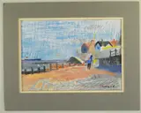 Untitled by Derek Inwood, pastel, sold Aug 2021